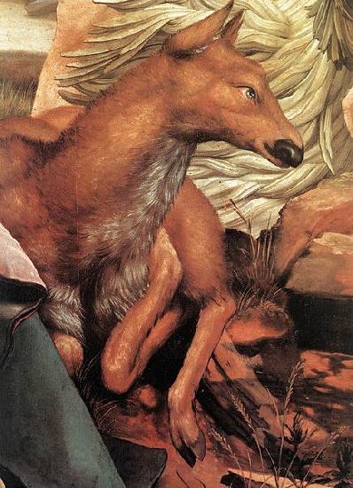 Matthias Grunewald Sts Paul and Anthony in the Desert Germany oil painting art